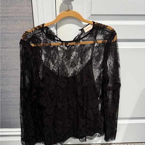 Zimmerman Black Lace Blouse - Picture 1 of 3